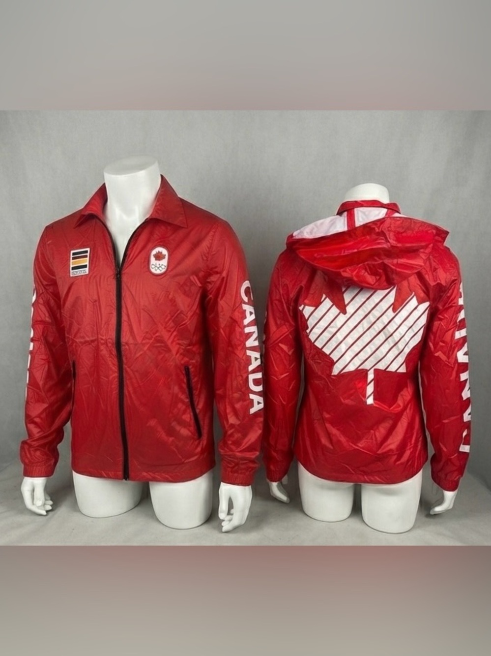 Team Canada Tokyo 2020 Olympic Windbreaker Hudson's Bay Company Jacket | Men's M
